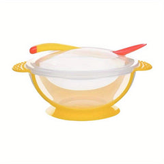 Non-slip Baby Toddler Suction Bowl Set with Temperature Spoon