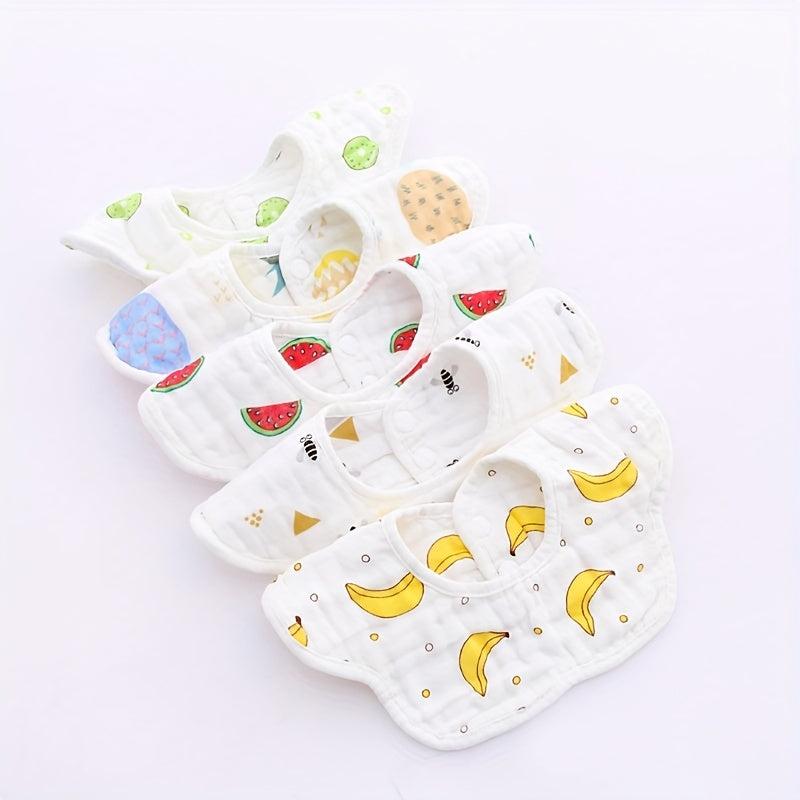 1pc Gauze Bib Saliva Towel Mother And Baby Supplies