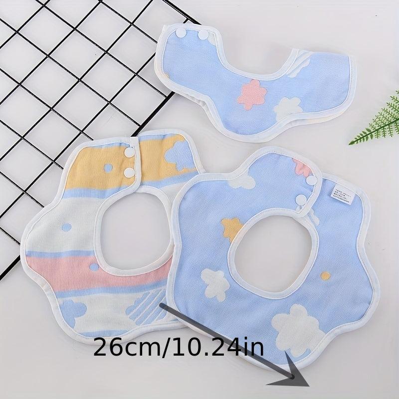 1pc Gauze Bib Saliva Towel Mother And Baby Supplies