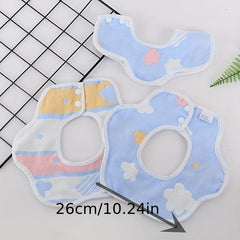 1pc Gauze Bib Saliva Towel Mother And Baby Supplies
