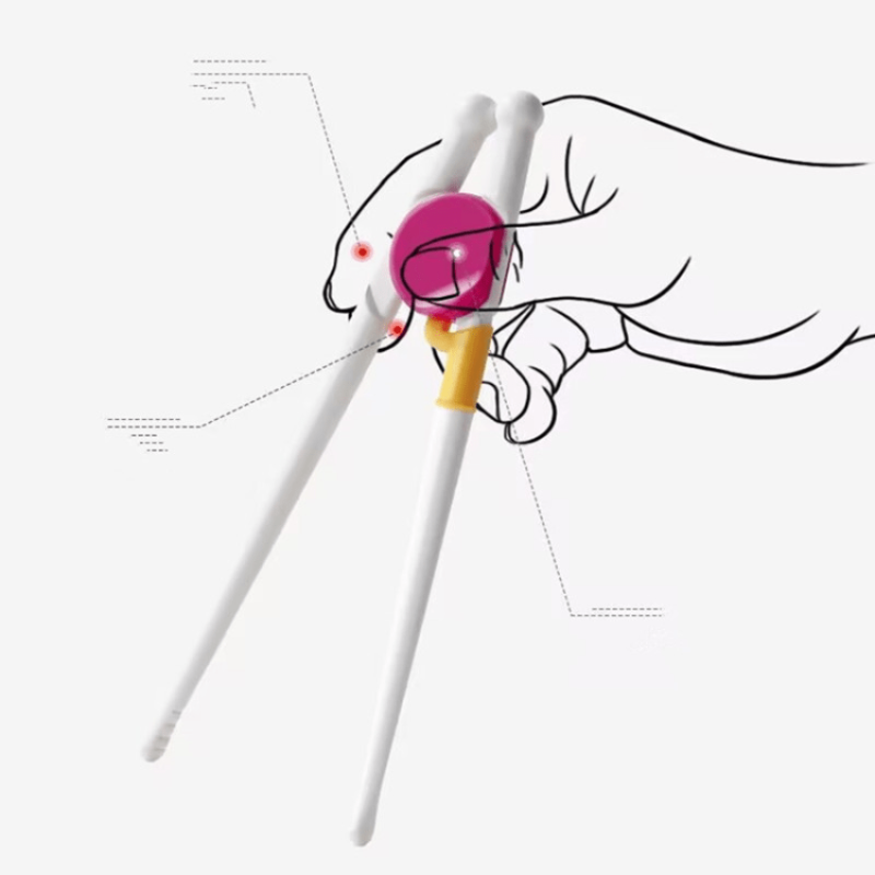 2pcs Baby Training Chopsticks Children Practice Infants Learn Chopsti