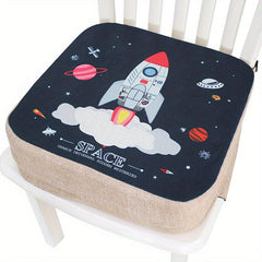 Cartoon Kids High Chair Booster Seat Pad