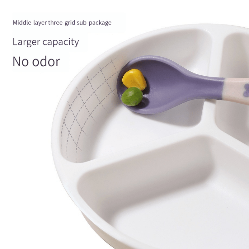 Baby Bowl Training Feeding Sucker Bowl Portable Non-slip Tableware