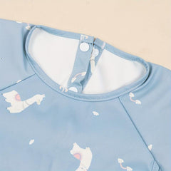 Baby Feeding Bib PU Waterproof Smock For Boy And Girl