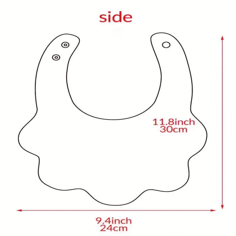 Rabbit Shape Cotton Baby Drool Bibs Soft & Absorbent Bibs For Boys Girls