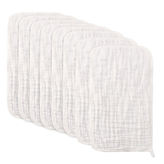 10 Pack Muslin Burp Cloths Baby Burp Rags For Boy Girls Bibs