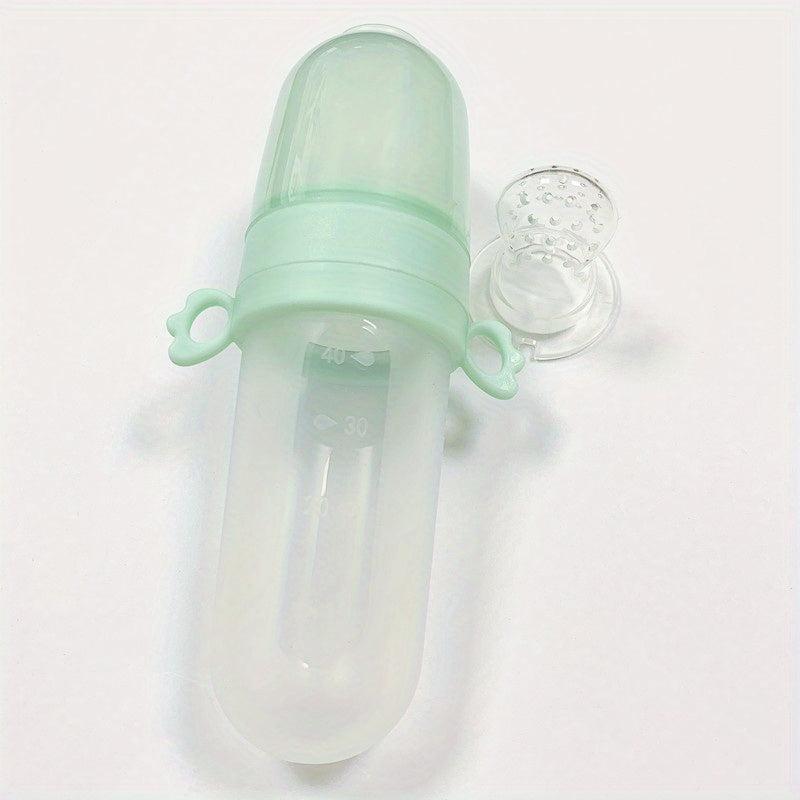 Baby Rice Paste Bottle Fruit Vegetable Bite Bag Silicone Pacifier