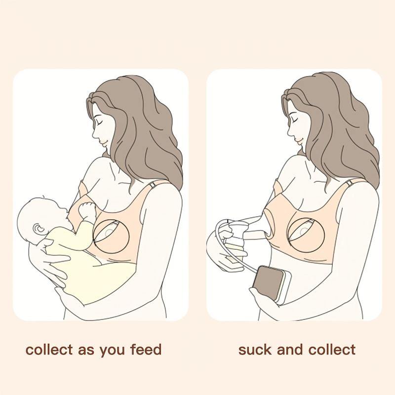 Silicone Milk Collector for Breastfeeding Moms - Clean & Leak Proof