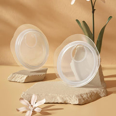 Silicone Milk Collector for Breastfeeding Moms - Clean & Leak Proof