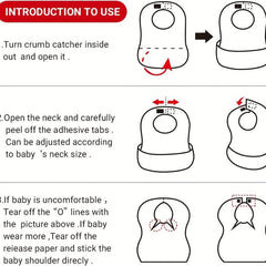 Waterproof Baby Feeding Bibs for Children