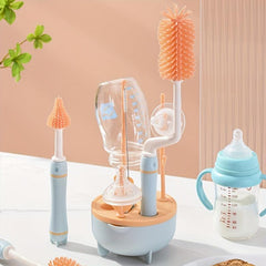 Baby Bottle Brush Set with Drying Frame