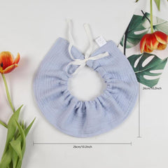 Baby Saliva Bib Feeding Bib Tie Gauze Mouth Soft Unisex