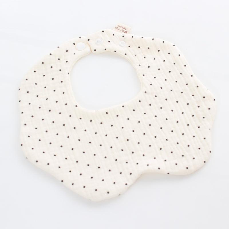 6 Layer Cotton Gauze Petal Bib for Kids