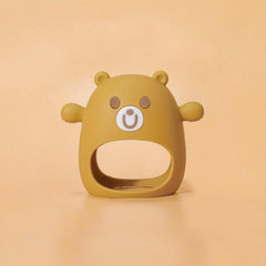 Animal Shape Teether Silicone Baby Teething Toy For 6M Baby Chew Toy