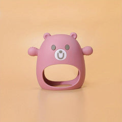 Animal Shape Teether Silicone Baby Teething Toy For 6M Baby Chew Toy