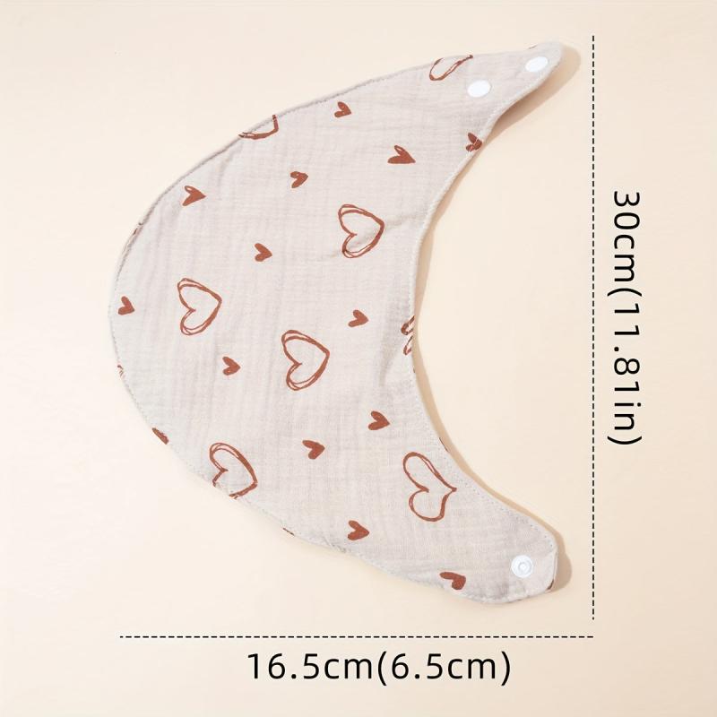 3pcs Baby Bibs Waterproof Cotton Newborn Bibs