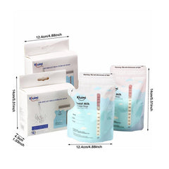 30pcs Breast Milk Storage Bags 250ml Capacity
