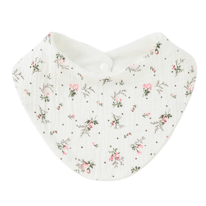 Baby Burp Cloth Towel Double Side Cotton Printed Bib