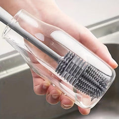 Silicone Cup Brush Long Handle Household Brush Without Dead Corners