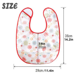 Soft & Durable Waterproof Baby Bibs for 6-24 Months Toddlers