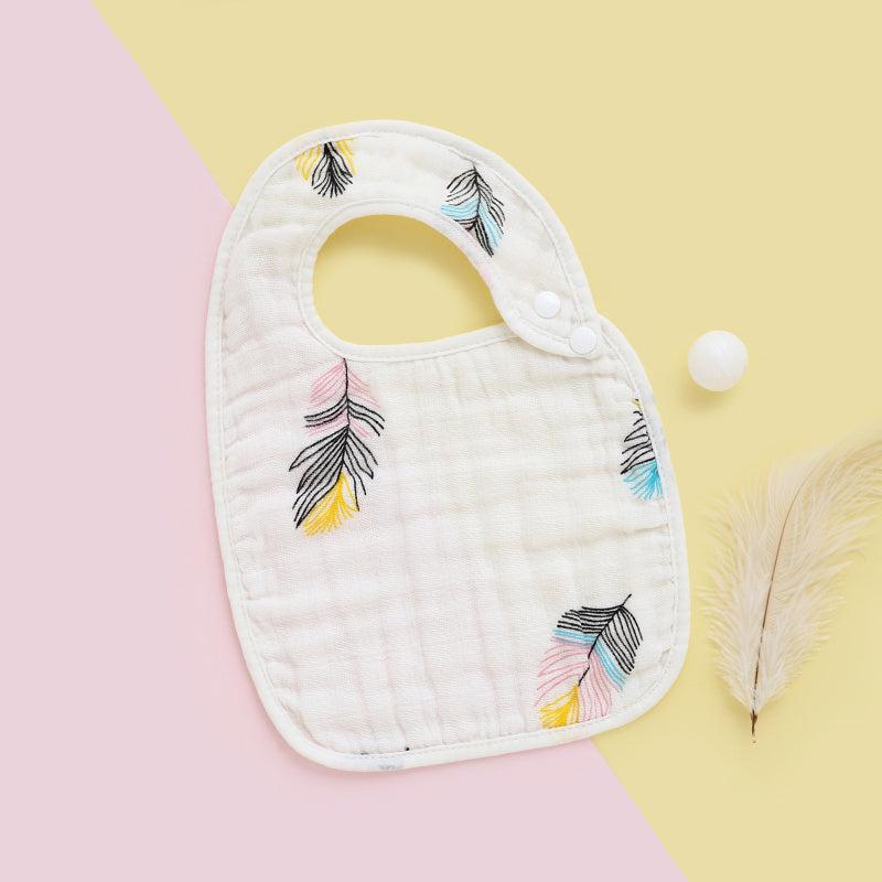 Soft 6 Layer Gauze Bib for Newborns