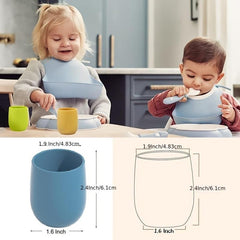 Silicone Training Cup for Babies/Toddlers - BPA-Free & Unbreakable
