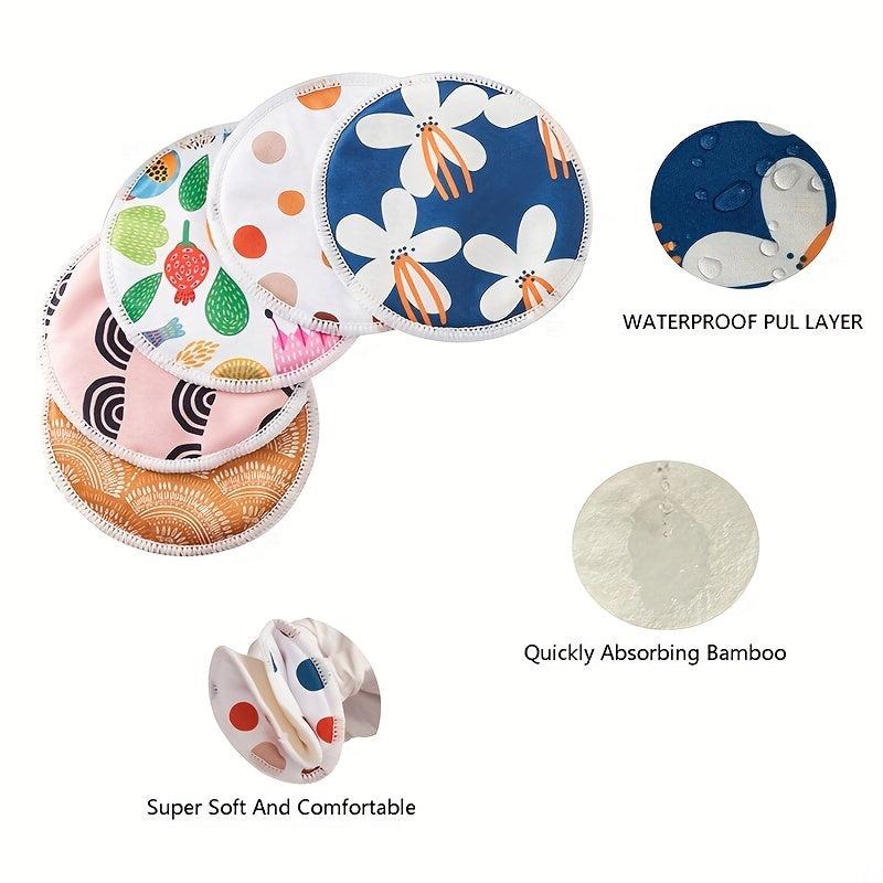 Organic Bamboo Reusable Breast Pads For Breastfeeding