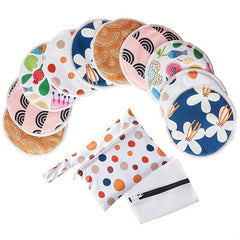 Organic Bamboo Reusable Breast Pads For Breastfeeding
