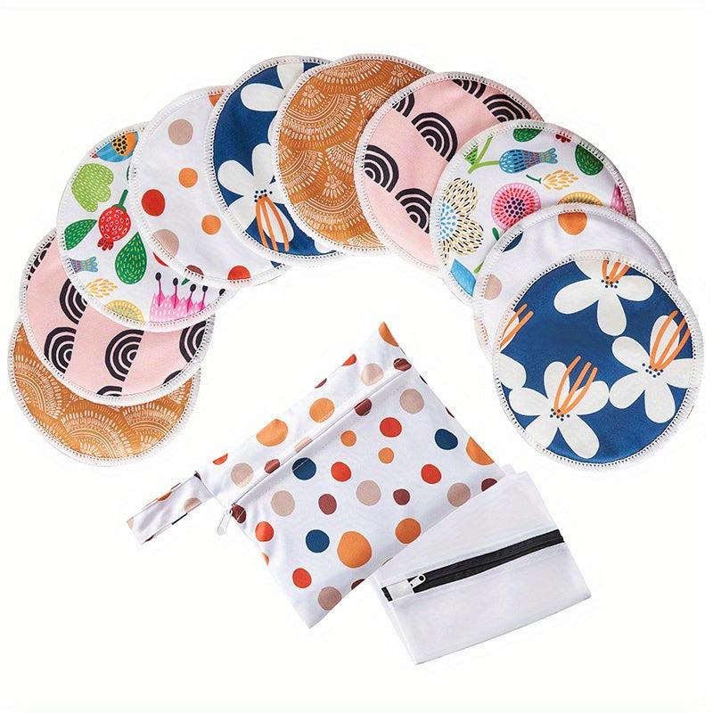 Organic Bamboo Reusable Breast Pads For Breastfeeding