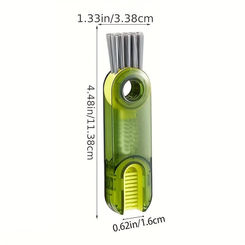 3-in-1 U Shape Cup Brush - Bottle Insulation Cup Cover Gap Cleaning Brush