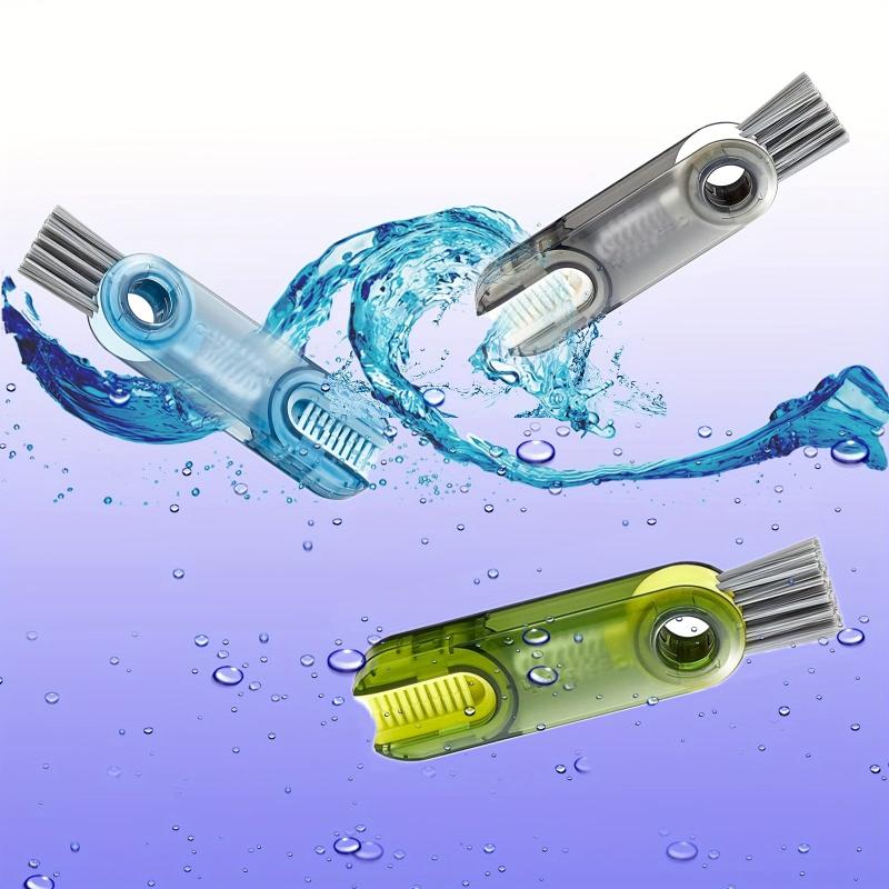 3-in-1 U Shape Cup Brush - Bottle Insulation Cup Cover Gap Cleaning Brush