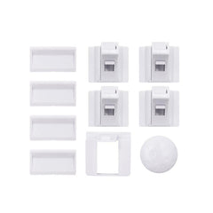 Magnetic Cabinet Locks Baby Proofing 4 Pack Key Child Safety