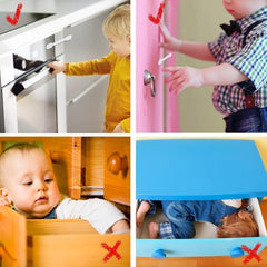 Baby Protection Cabinet Lock Adjustable Latch