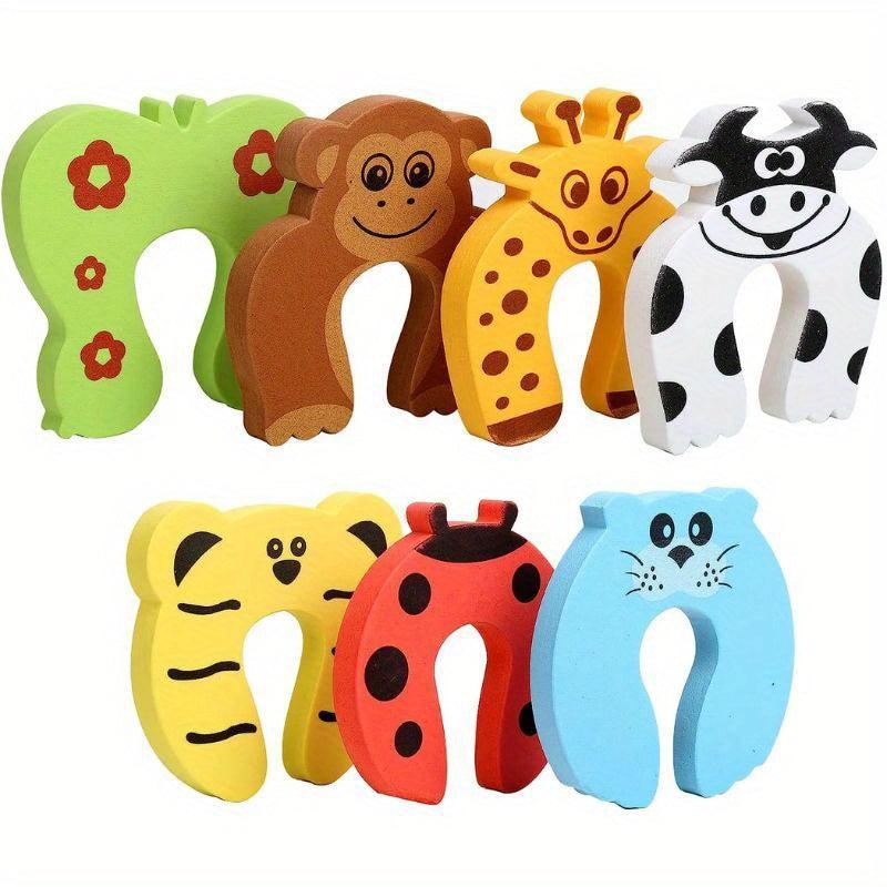 7pcs Finger Pinch Guard Soft Foam Baby Protector