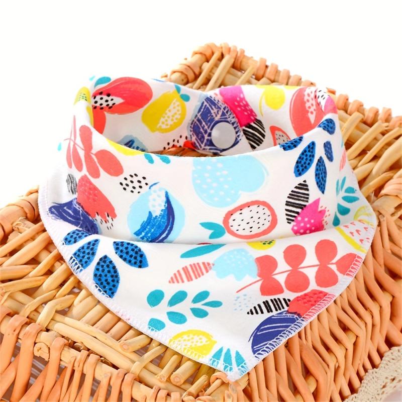 Soft Cotton Baby Triangle Towel Saliva Bibs