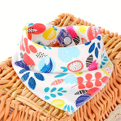 Soft Cotton Baby Triangle Towel Saliva Bibs