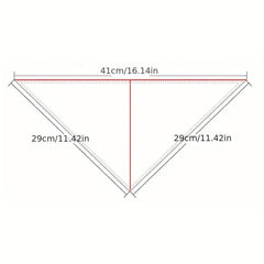 Soft Cotton Baby Triangle Towel Saliva Bibs