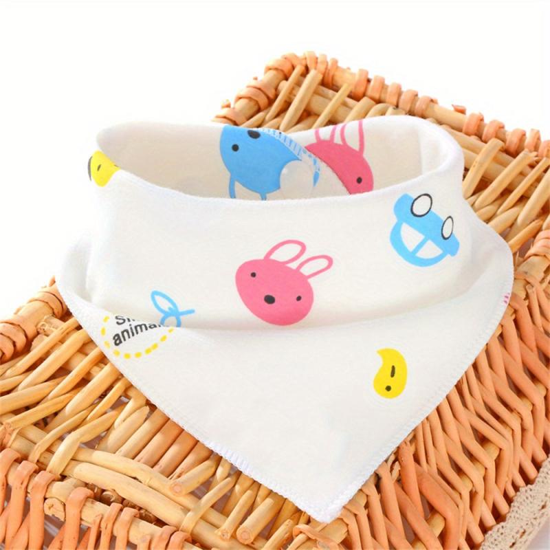 Soft Cotton Baby Triangle Towel Saliva Bibs