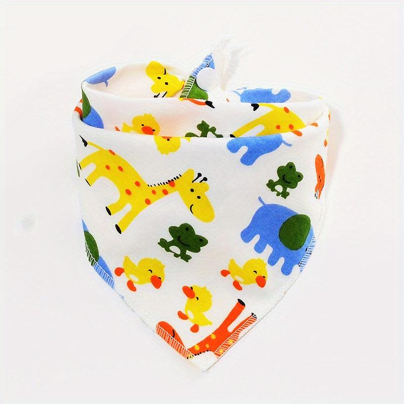 Baby Cotton Triangle Towel Infant Feeding Bib