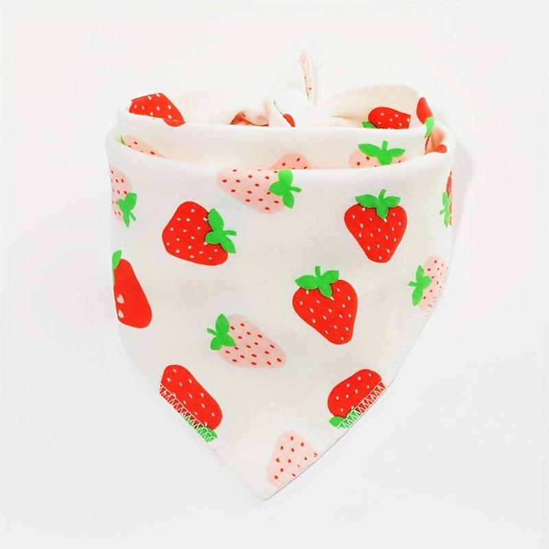 Baby Cotton Triangle Towel Infant Feeding Bib