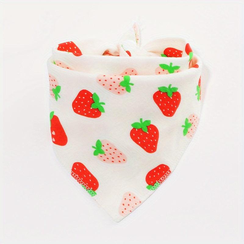 Baby Cotton Triangle Towel Infant Feeding Bib
