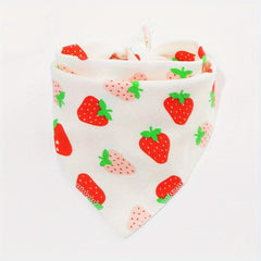 Baby Cotton Triangle Towel Infant Feeding Bib