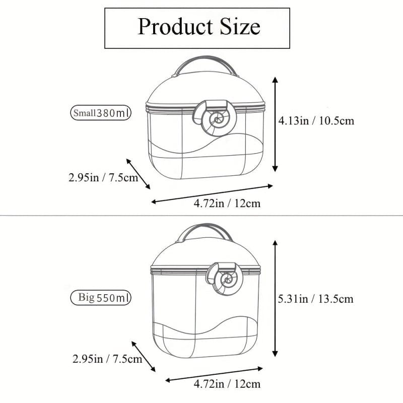 Portable Baby Formula Dispenser for Travel
