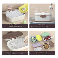 Portable Milk Powder Box Outdoor Storage Case