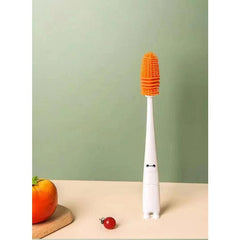 4 in 1 Food Silicone Brush Baby Pacifier Brush Household Gap Cleaning