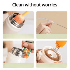 4 in 1 Food Silicone Brush Baby Pacifier Brush Household Gap Cleaning
