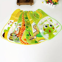 3pcs Baby Bibs Set Waterproof Toddler Feeding Bibs Soft Adjustable Bibs Unisex