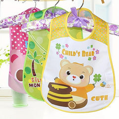 3pcs Baby Bibs Set Waterproof Toddler Feeding Bibs Soft Adjustable Bibs Unisex