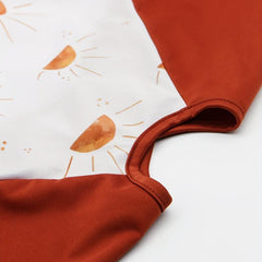 Sun Print Waterproof Baby Bib Smock