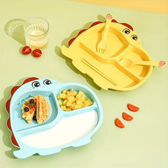 Kids Plates Cartoon Toddler Plate Set